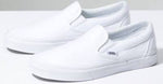White Slip On Vans Shoes